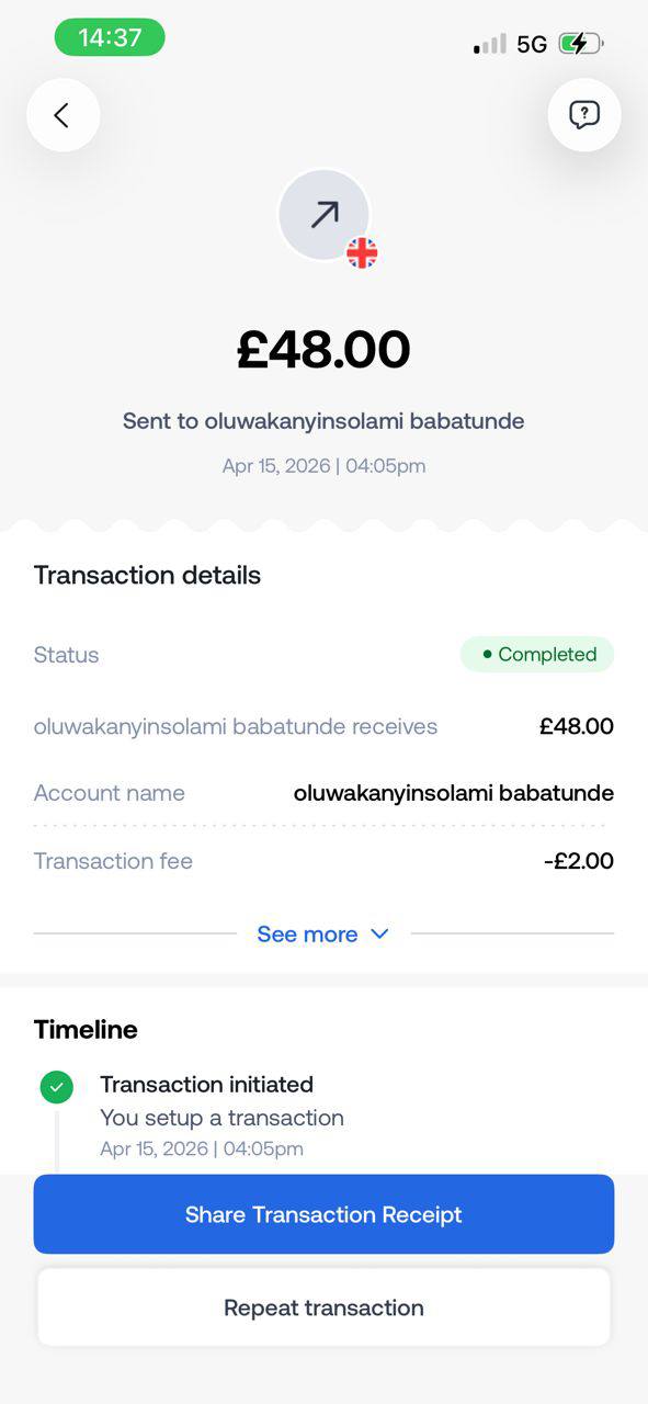 Payment proof 12