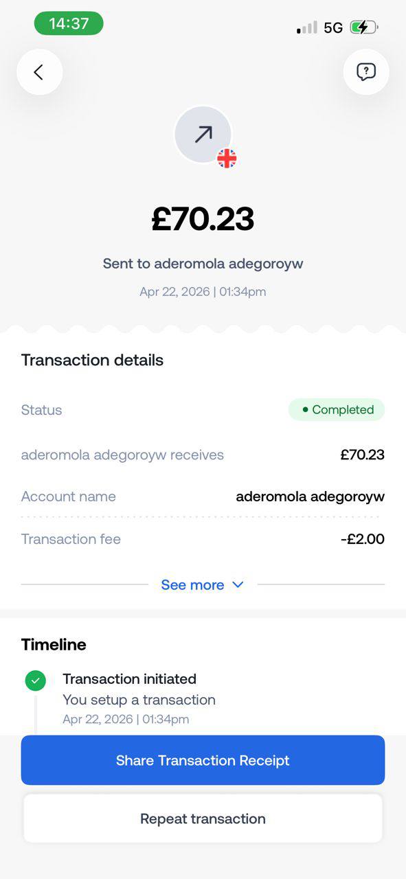 Payment proof 13