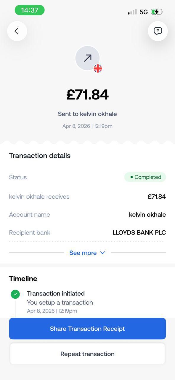 Payment proof 17