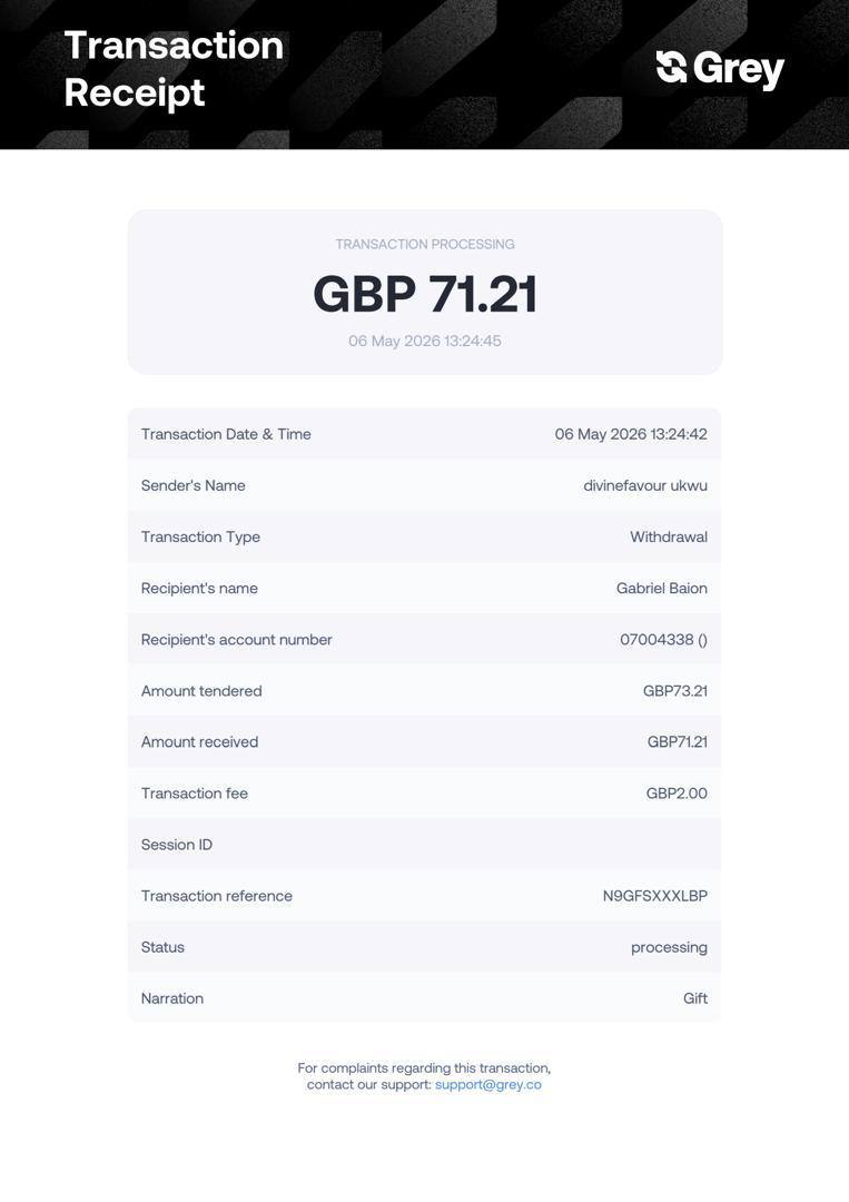 Payment proof 21