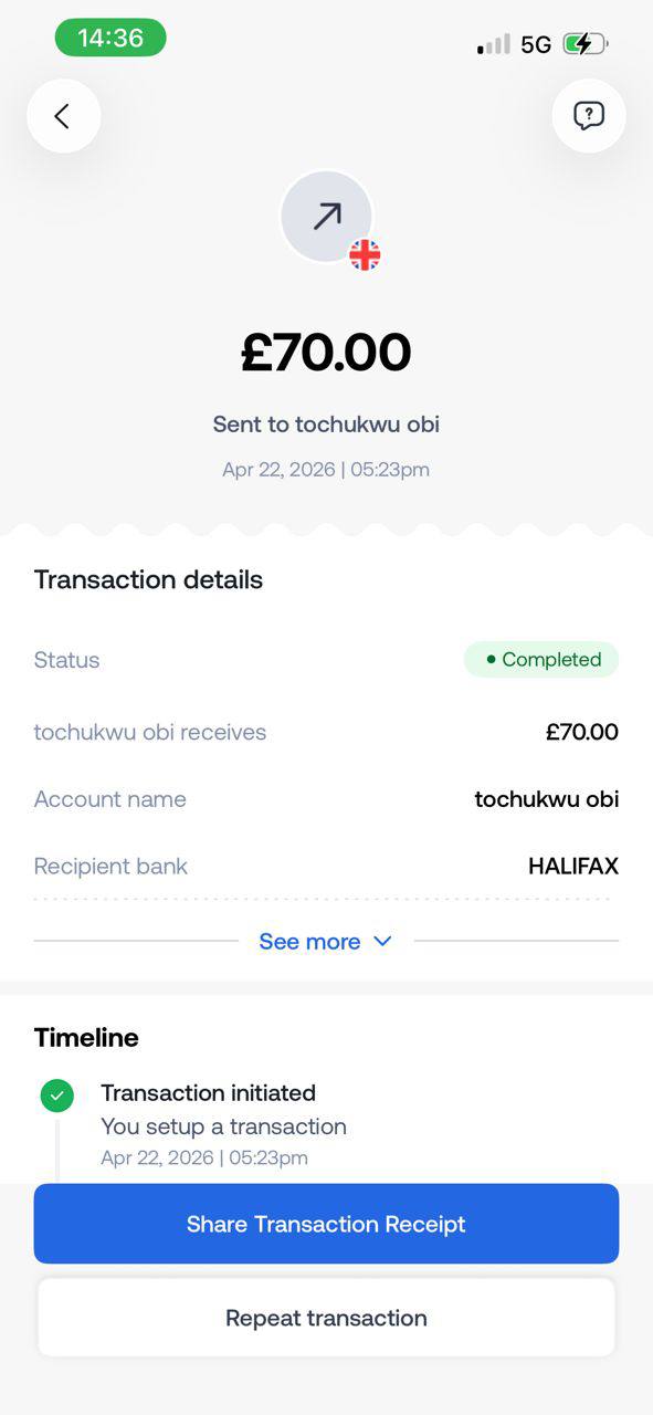 Payment proof 3